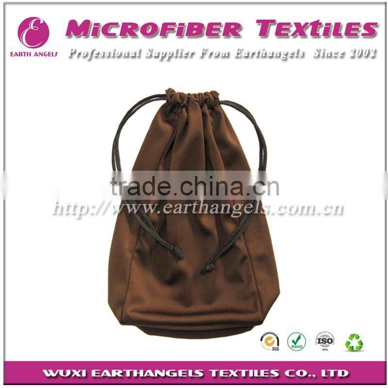 microfiber drawstring pouch