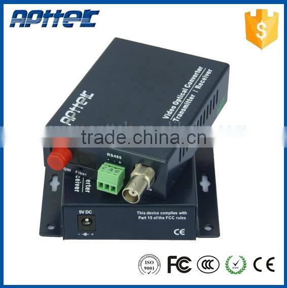 1 ch fiber optical converter audio video converter