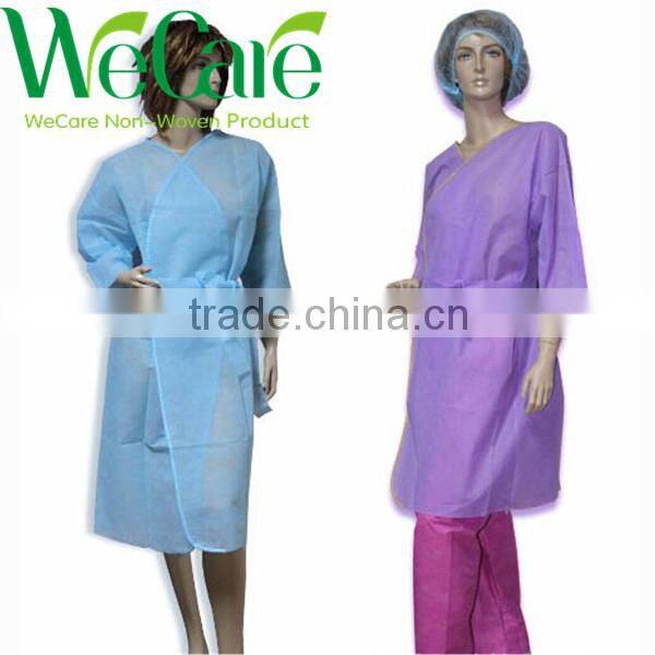 Disposable Medical Kinono, Nonwoven Kimono Robes For Beauty SPA&Salon