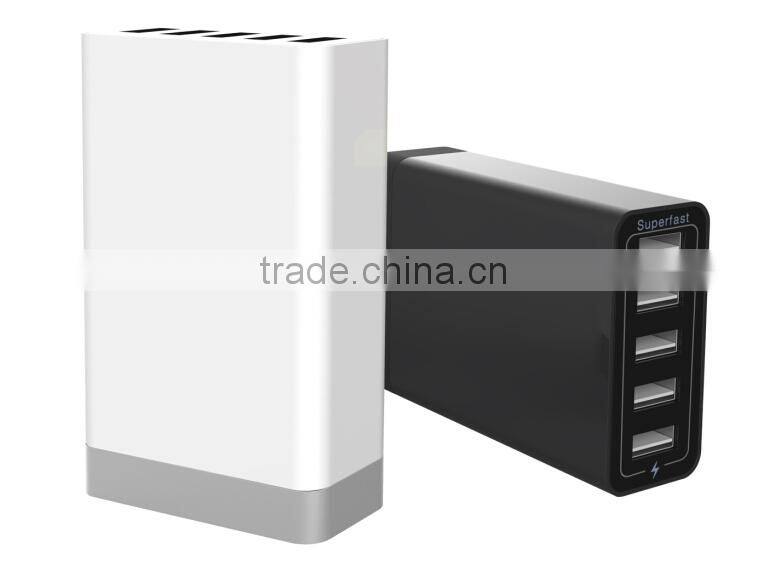 2015 best selling universal usb socket charger 5V 8A 40W fast charger