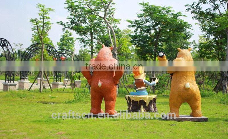 magnesia material decorative garden statue with large size