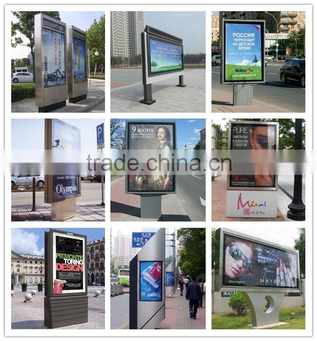 customized LED standing display box advertising product