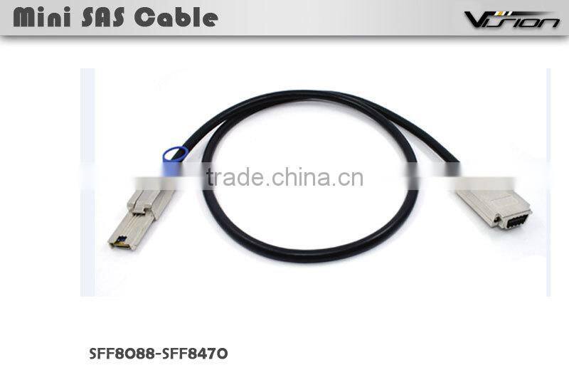 External infiniband Mini SAS SFF8470 to SFF8088 (34pin to 26pin) CX4 cable