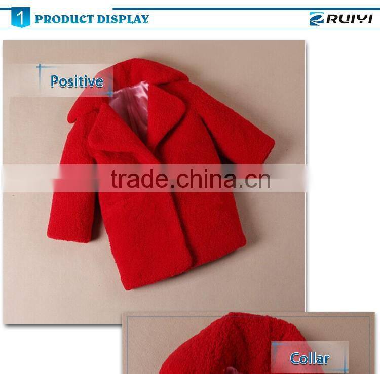 girls without clothes cute baby kids fake fur winter coat