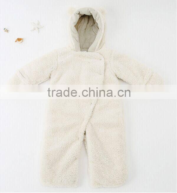 white faux fur baby sleeping bag winter