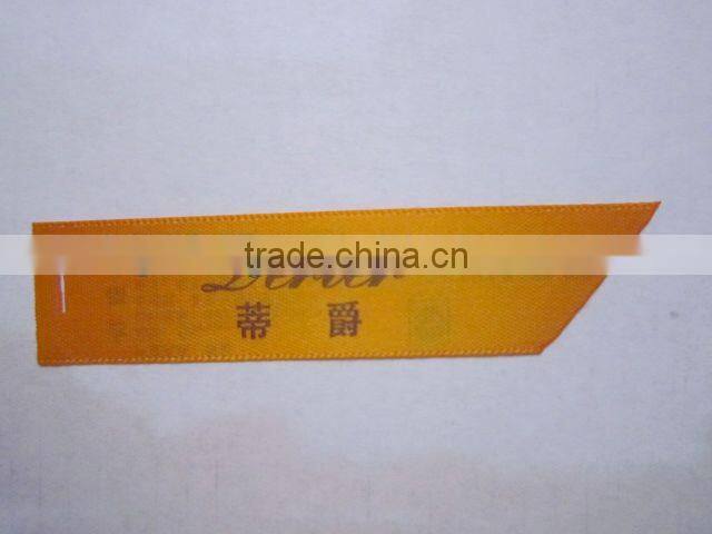 China Directly Factory Hot Cutting Woven Label