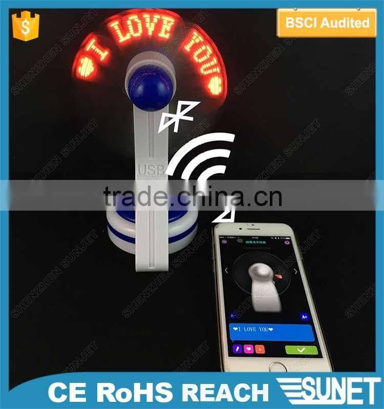 China wholesale summer ABS electronic bluetooth table fan