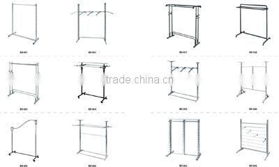 Epoxy powder coating white supermarket display shelve