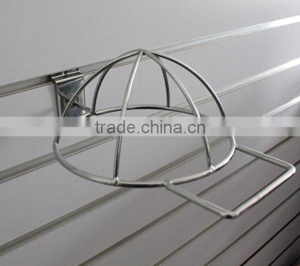 Metal Chrome Finishing Clothes Hanging Display Hook with J Hooks