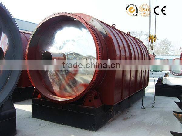Waste management waste plastic or used tyre pyrolysis plant