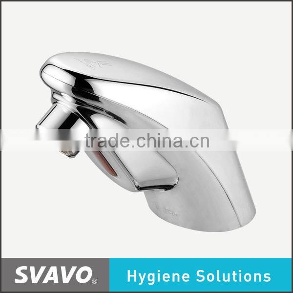 electronic automatic bathroom faucet, bathroom deck mounted faucet, sensored taps