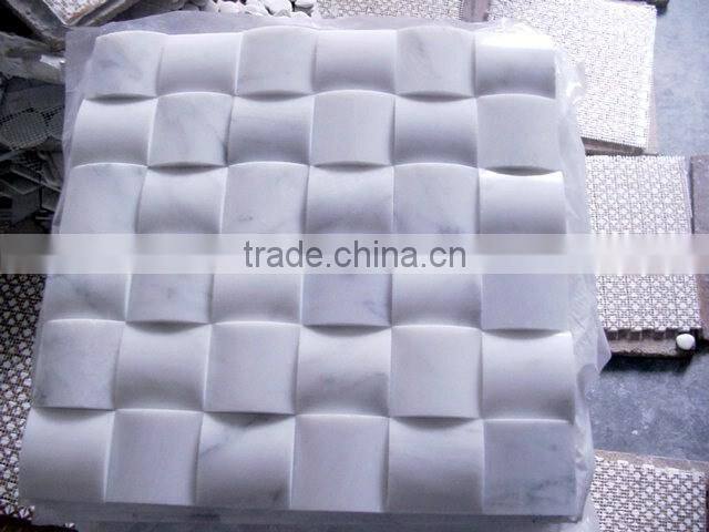 18x18 marble lantern mosaic tile