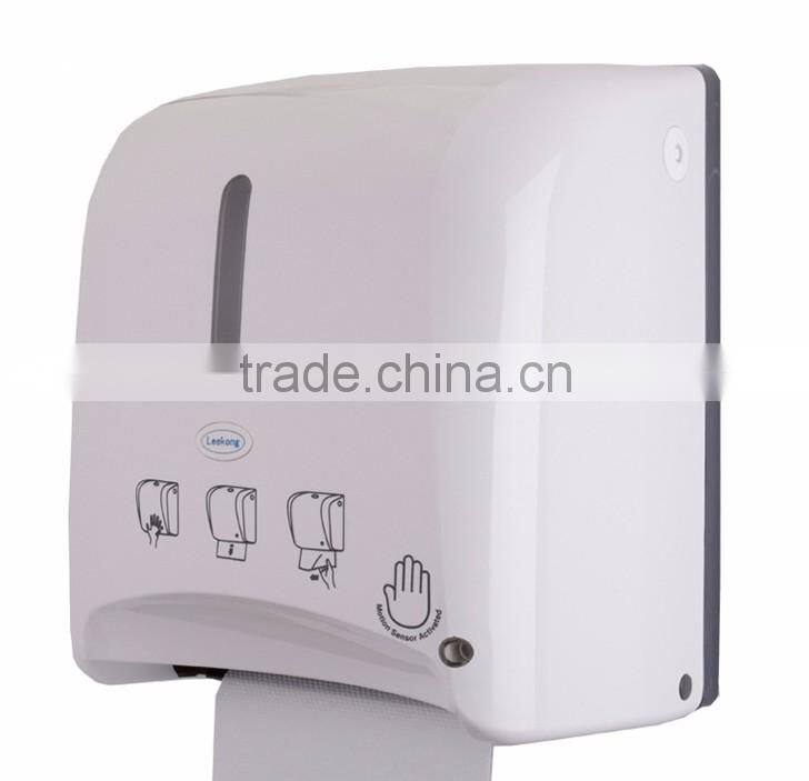 Automatic sensor cut paper dispenser toilet jumbo roll paper holder