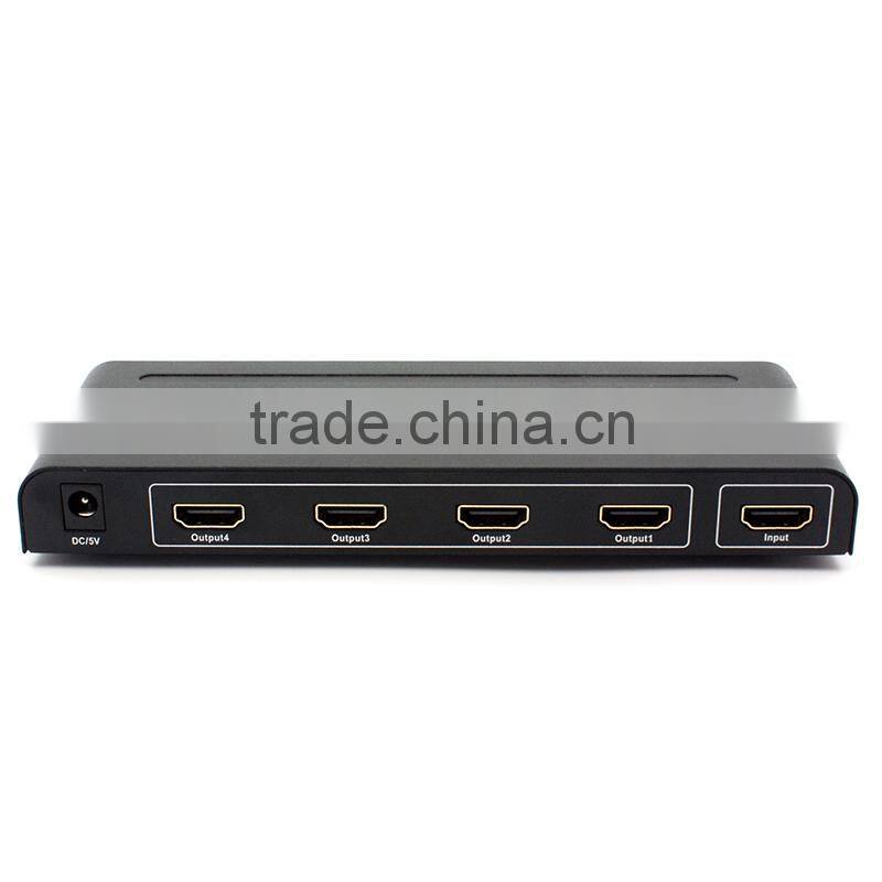 1x4 hdmi splitter with 4 way hdmi splitter