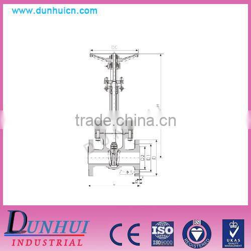 High quality API cryogenic gate valve