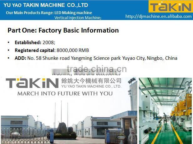 making led machine in China factory
