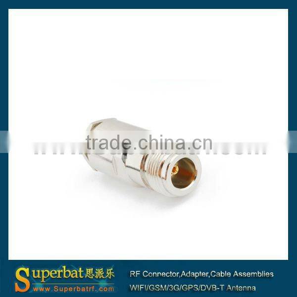 N Clamp Jack connector for LMR195 jumper cable with n male connector
