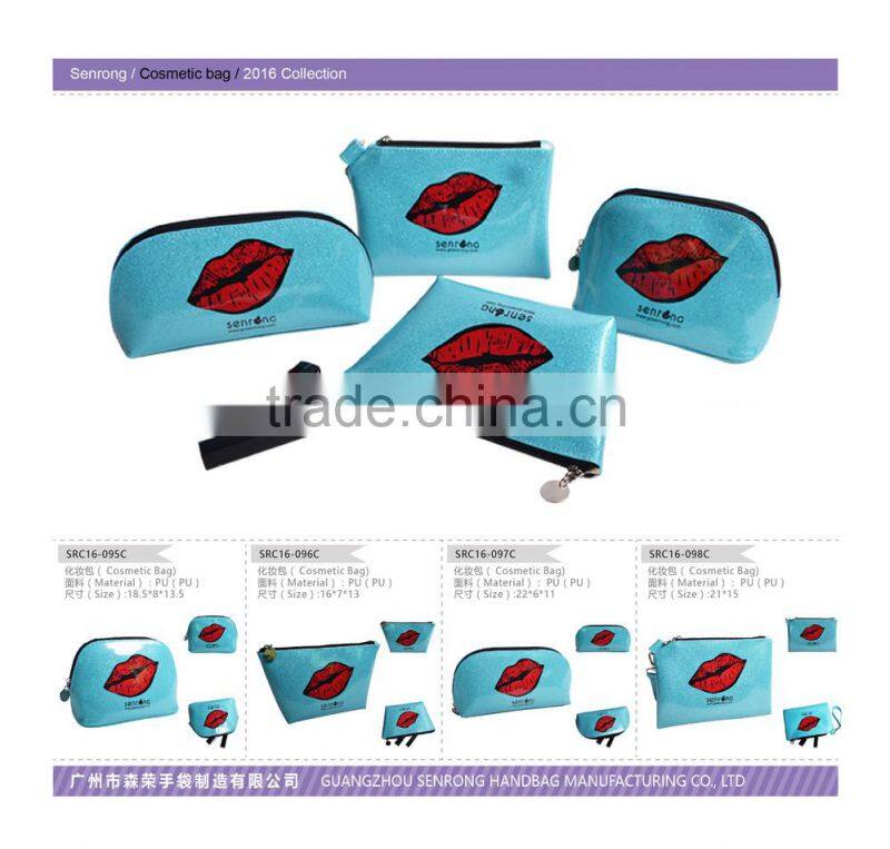 folding cosmetic bag cotton cosmetic bag