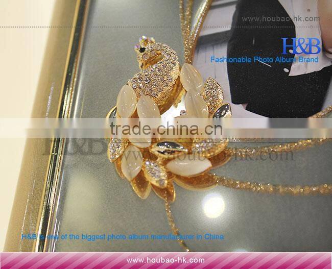 H&B Delicate Crystal Cover Adhesive Photo Album