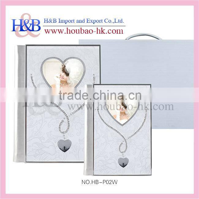 Popular crystal album with photo album suitcase