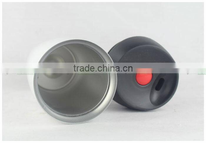 Double Walled Stainless Steel Solid Coloured Coffee Mug