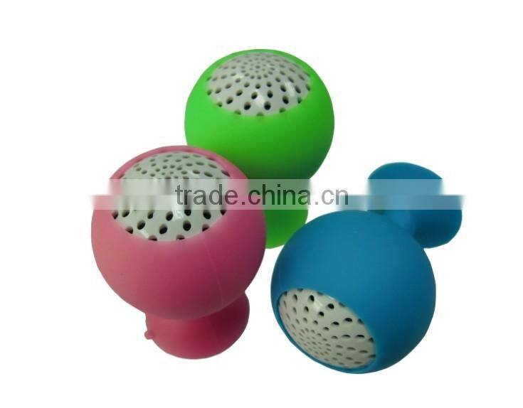 MPS-015 2014 NEW and very popular promotional bluetooth speaker with sunction cup