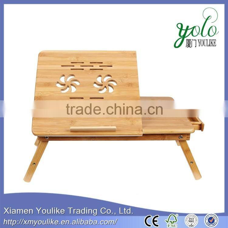 World best selling products wholesale Bamboo Portable Laptop Desk