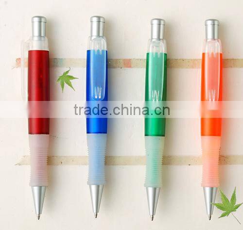 Colorful plastic ball pen for office and school use