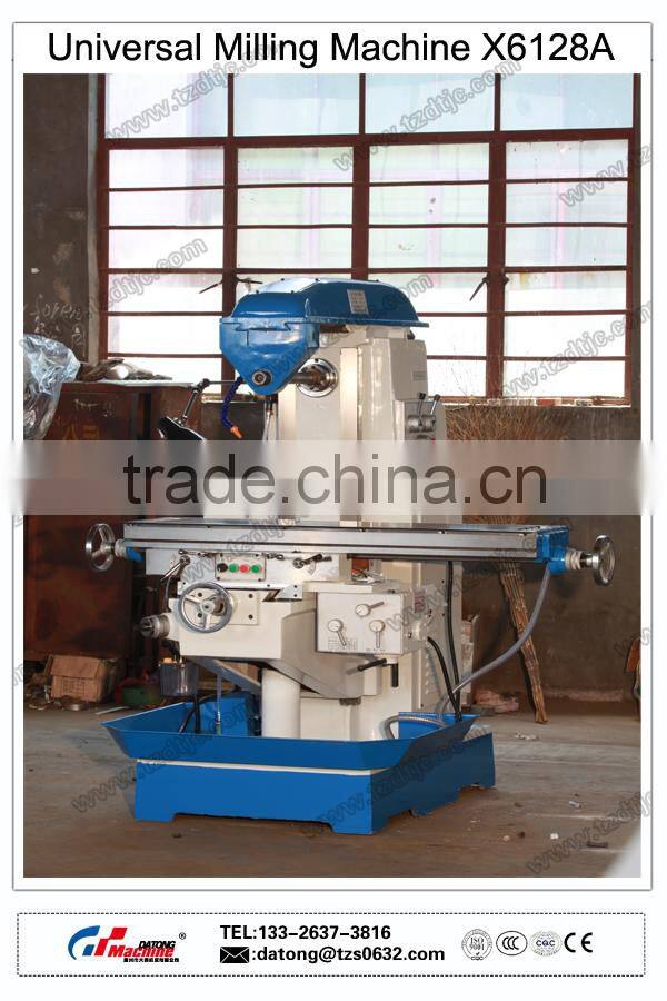 Universal horizontal Milling Machine X6128A knee-type milling machine
