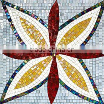 Family background glass mosaic wall tile mosaic pattern