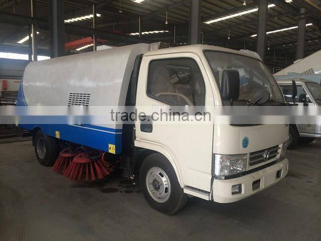 Factory sale cheap price customized good quality 4x2 dongfeng 5m3 5cbm road sweeping vehicle