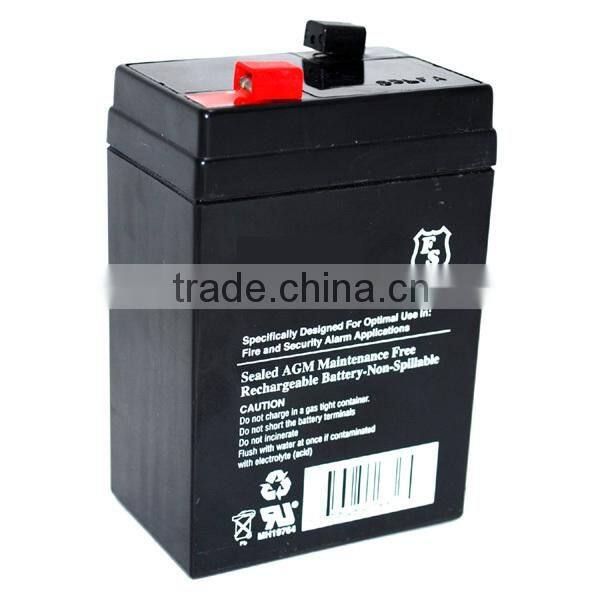 AGM Rechargeable Lead Acid Battery 6v