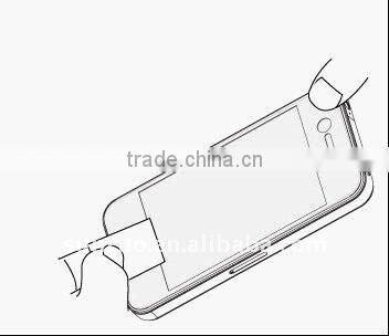 Matte screen protector in consumer electronics for mobile phones