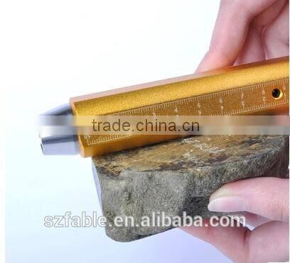 Mini Jade Testing Flashlight, gem torch with Yellow & White light with Rechargeable Battery