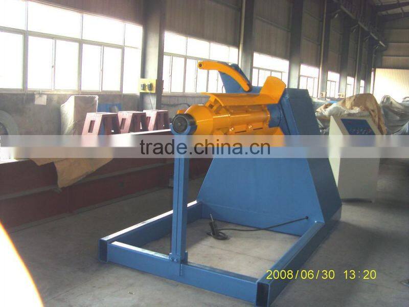 Hydraulic steel coil decoiler machine with comparetive price and high quality