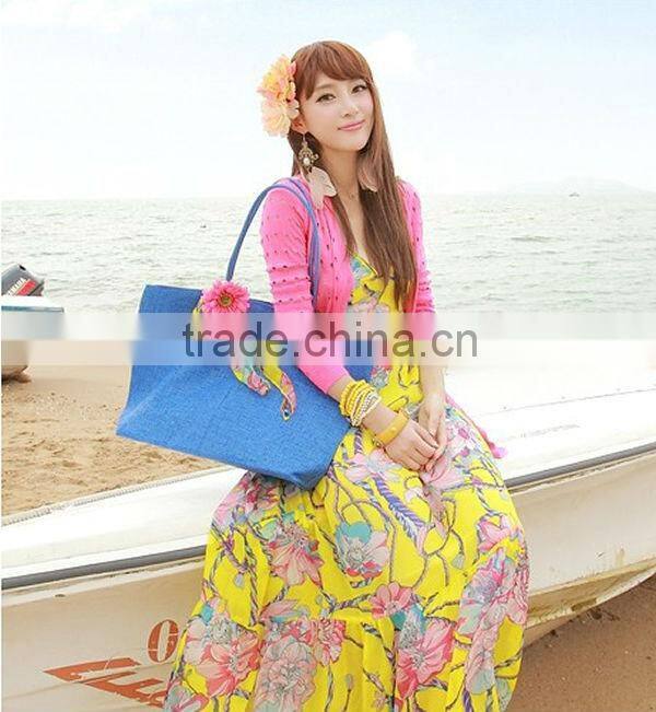 Rattan Beach Bags Wholesale