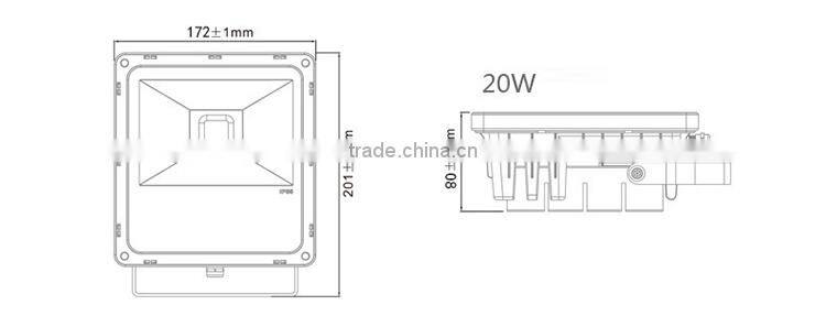 professional LED outdoor led flood light IP65 200w/150w flood lighting