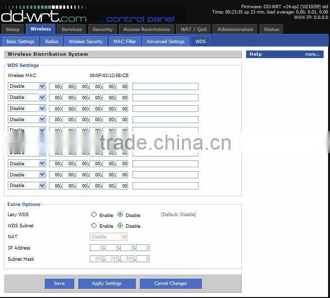 DD-WRT Router OEM 300M DD-WRT Router OEM 300Mbps Ralink 3052 DD-WRT Wireless Router with Detachable Antenna (SL-R7202)