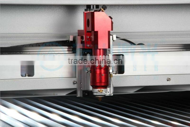 China Beyond Laser cutting 30mm acrylic and 2mm stainless steel co2 laser cutting machine factory