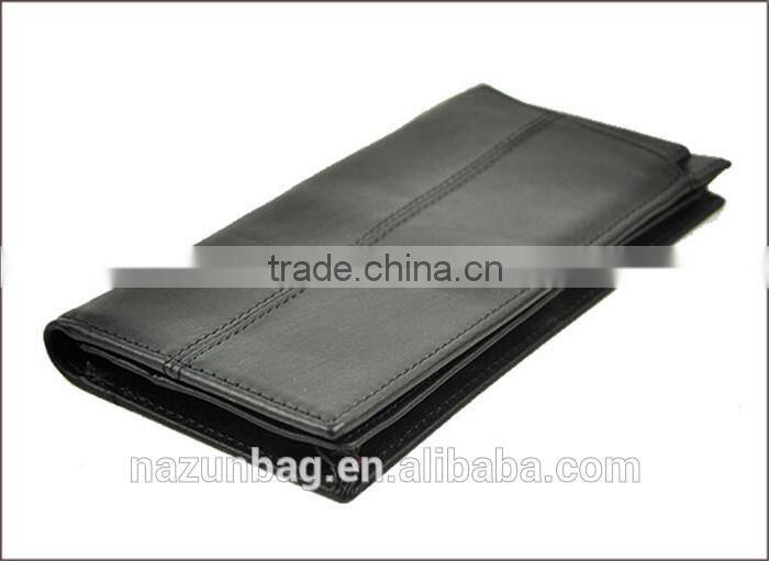 Wholesale High Quality Retro Crazy Horse Leather Business Men's Wallet