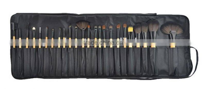 Professional 24pcs Makeup Brushes Set Cosmetic Tools Make-up Toiletry Kit Wood Brand Make Up Brush Set with Case