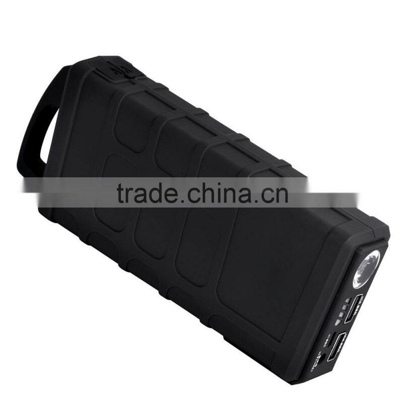 Built In 10000mAh 37WH Power Bank Car Portable Jump Starter
