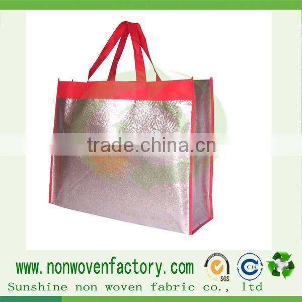 PP nonwoven 80gsm to Die-cut handle shopping bag