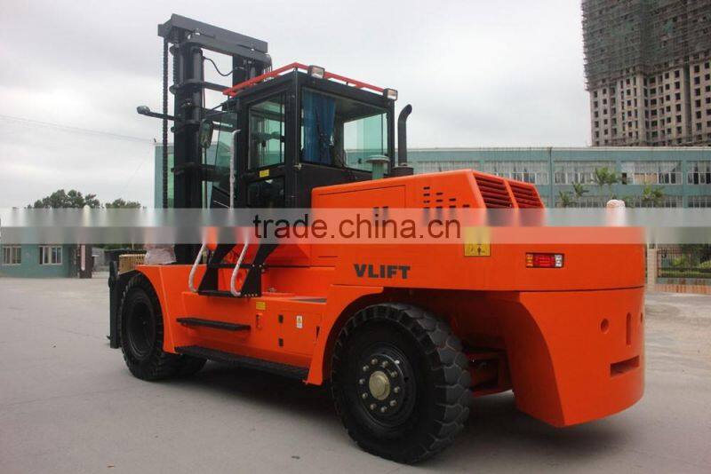 20ton Hydraulic Diesel Forklift with strong power Japan Isuzu Engine