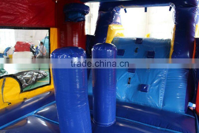 Commercial high quality castle combo inflatable combo castle for sale