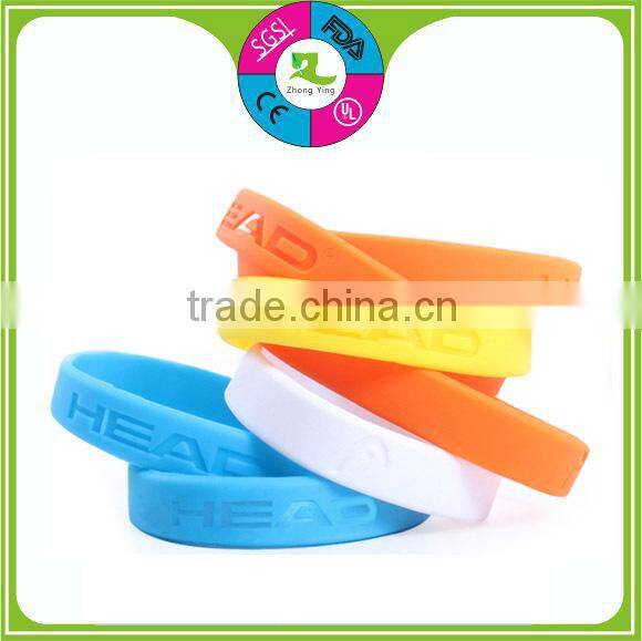 2015 OEM ST silicone wrist band/personalized silicone bracelet/silicone rubber bracelet