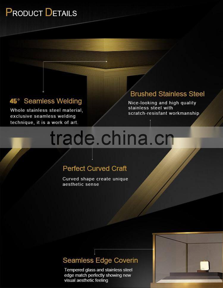 Wholesale Small Lighted Wood Mobile Tabletop Portable Jewelry Display Cases