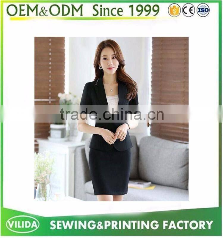 OEM Factory New Ladies OL Office Formal Dress Blazers Lady Slim Fit Suit OEM