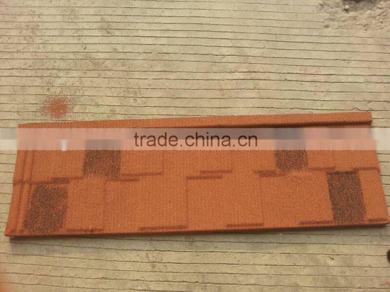 Classic Modern Lightweight Colorful Stone Coated Metal Roofing Tiles Supplier