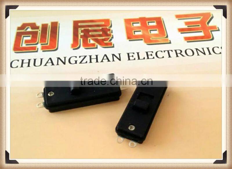 Slide switch / sliding blower switch / hairdryer toggle switch / hair straightener band switch / lamp wave switch Blower switch